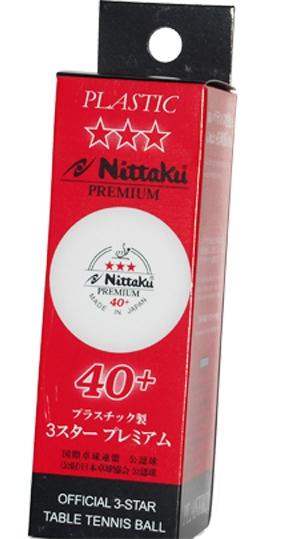 Nittaku 3-Star Premium 40+
