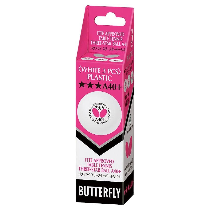 Butterfly 3-Star A40+ Ball