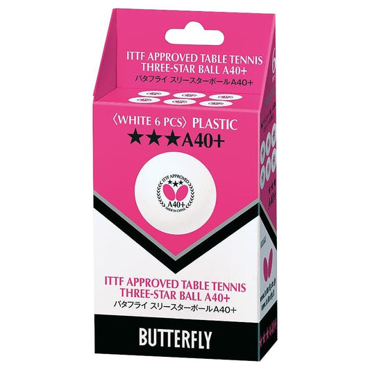 Butterfly 3-Star A40+ Ball