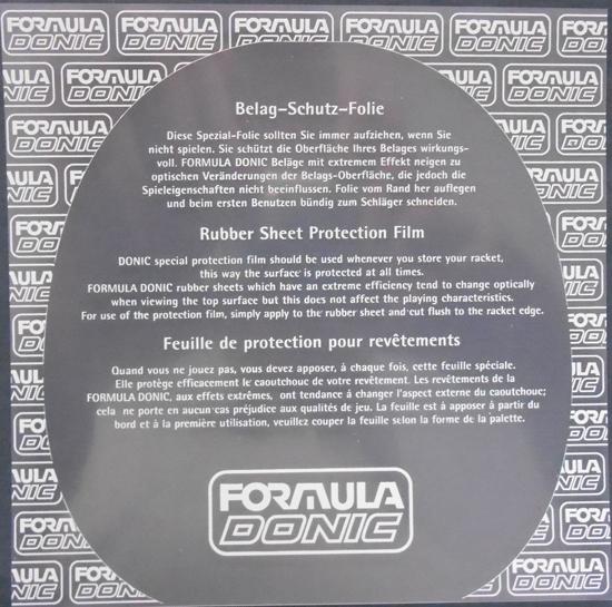 Donic Formula Film