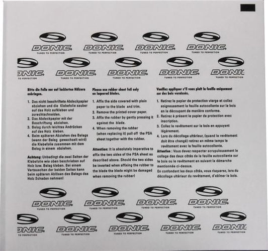 Donic Glue Sheet