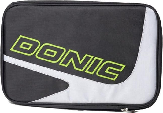Square Double Racket Cover Black