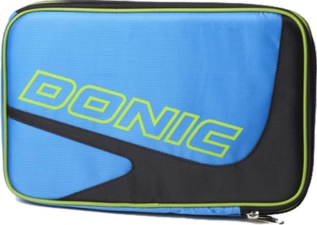 Square Double Racket Cover Blue