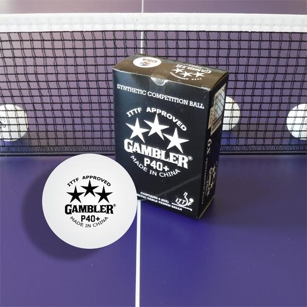 Gambler P40+Balls - 6 Pack White