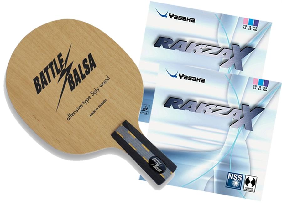 Yasaka Battle Balsa Penhold - Rakza X