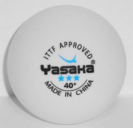 Yasaka 3-Star Balls 40+
